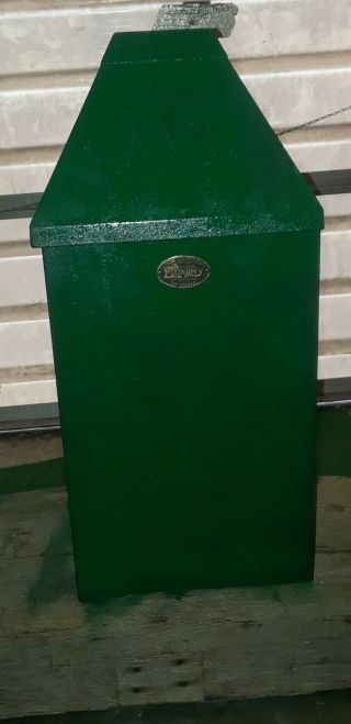 Vintage Industrial Small Garbage Can