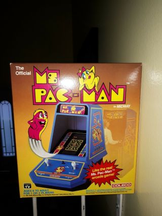 Ms - Pacman Coleco Tabletop Factory