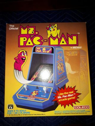 MS - Pacman Coleco Tabletop Factory 2