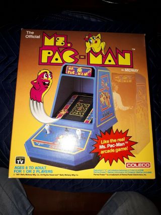 MS - Pacman Coleco Tabletop Factory 7