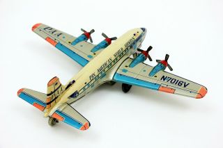 Vintage Yonezawa Japan PAA Pan American World Airways Tin Airplane BEAUTY 5