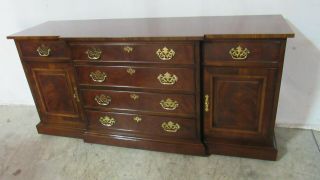 Drexel Mahogany Chippendale Buffet Sideboard Designer