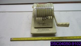 Paymaster Check Writing Machine - Series 8000 Ribbon Writer