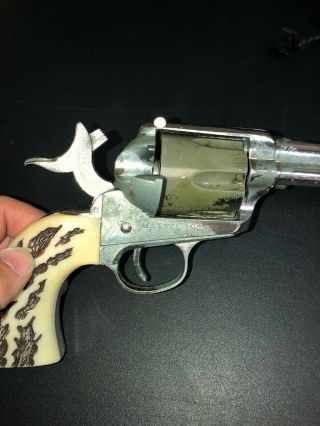 Mattel Shootin ' Shell 1960s.  45 45 Cap Gun (The Big One) 9