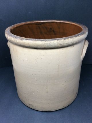 Antique York Stoneware Crock 4 Gallon 19th Century 3