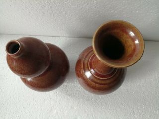 Pair - Chinese vase - chinese porcelain - chinese - mark - kangxi - Sang de boeuf - China 12