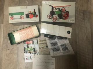 Mamod Steam Tractor Tela And Trailer,  With Boxes And Paperwork