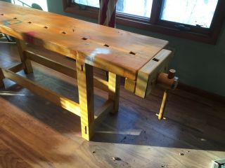 VINTAGE CARPENTER WORKBENCH 5