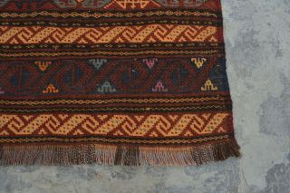 N2385 Vintage afghan kilim decor tribal rug,  armenian rug caucasian 2 ' 8 x 2 ' 10 2