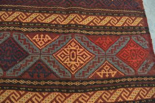 N2385 Vintage afghan kilim decor tribal rug,  armenian rug caucasian 2 ' 8 x 2 ' 10 5