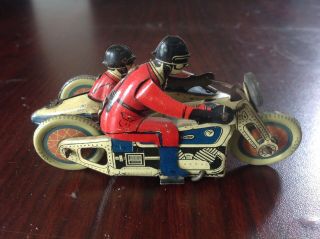 Sfa France Motorcycle & Sidecar,  No.  756,  Winds &,  Vg Cond.