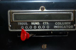 Antique Vintage Remington Rand Hand Crank Adding Machine Collectible Art Deco 8