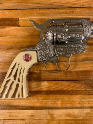 1959 NICHOLS MUSTANG 500 CAP GUN STOCK NO.  505 W/ORIGINAL BOX 3
