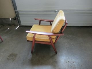 Vintage Hans Wegner for Getama Ge - 270 Danish Teak Lounge Chair 2