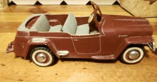 " Al - Toy " Diecast - " Jeepster Sports Car " - 1947 - Model