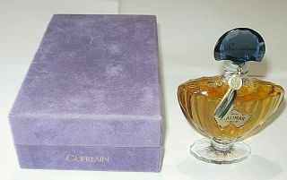 Vintage Guerlain Shalimar Perfume Bottle/purple Box 1 Oz Sealed/full 1980s