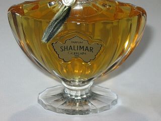 Vintage Guerlain Shalimar Perfume Bottle/Purple Box 1 OZ Sealed/Full 1980s 7