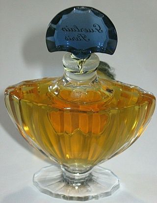 Vintage Guerlain Shalimar Perfume Bottle/Purple Box 1 OZ Sealed/Full 1980s 9