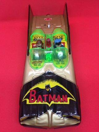 1975 Vintage Batmobile Batman Tin Toy Special Black & Gold Edition