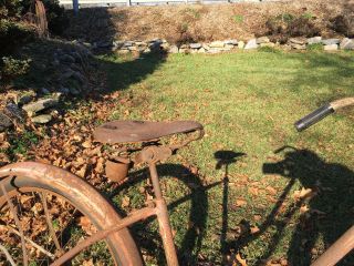 Vintage Klinedinst Women’s Bicycle York Pa Made Garden Art Rusty 6