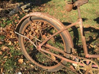 Vintage Klinedinst Women’s Bicycle York Pa Made Garden Art Rusty 7