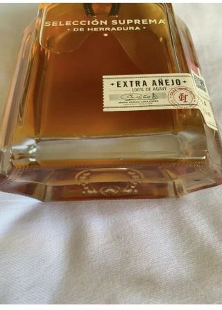 Limited Edition Tequila Herradura Seleccion Suprema 750ml Rare 3