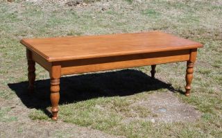 Vintage Ethan Allen Baumritter Maple Early American Colonial style Coffee Table 4