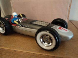 Japan Yonezawa Jetspeed Racer Battery operated Tin Toy 8