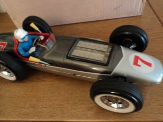Japan Yonezawa Jetspeed Racer Battery operated Tin Toy 9