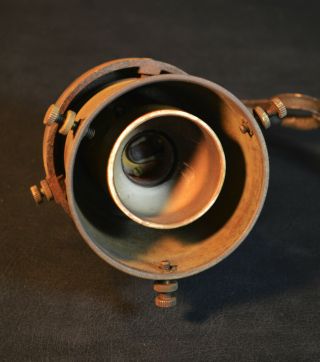 1930s Reclaimed vintage HOLOPHANE Industrial pendant light lantern 7