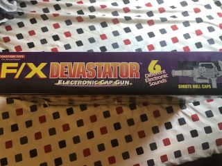 Rare 1997 Tootsietoy F/X devastator Electronic Cap Gun,  Very Few Made 3