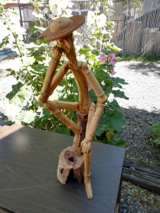 28 " Hand Carved Don Quixote