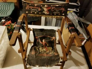 Vintage,  Very Rare 1950s Hopalong Cassidy Bar 20 Tv Chair,