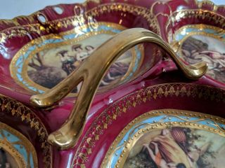 Early 20th Century Austrian Gilded Porcelain Serving Dish 3
