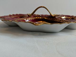 Early 20th Century Austrian Gilded Porcelain Serving Dish 8
