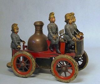 Rare Gunthermann Fire Pumper 1890/1900 Germany Scroll Down For More
