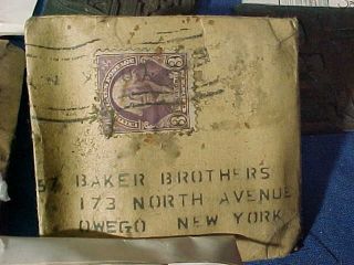 10 Orig 1930s ICE BUSINESS Copper ADVERTISING PRINT BLOCKS w Orig Package 5