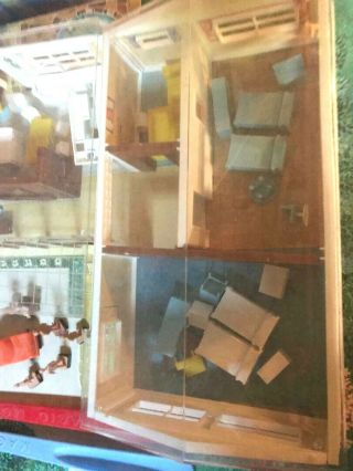 Vintage Child Guidance Magic Mover 1960 ' s Magentic Doll House 4