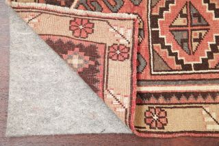 Vintage Geometric TRIBAL Oushak Turkish Oriental Area Rug Hand - Knotted WOOL 2x3 9