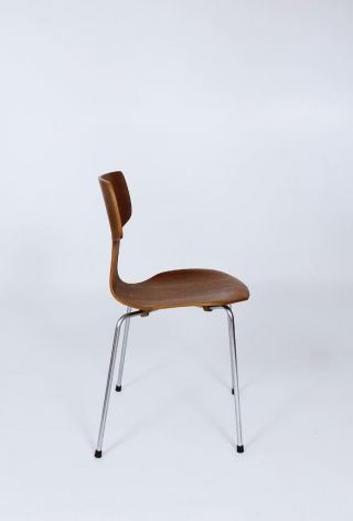 Model 3103 Teak Chairs by Arne Jacobsen for Fritz Hansen,  1960s 10