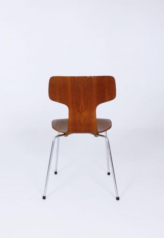 Model 3103 Teak Chairs by Arne Jacobsen for Fritz Hansen,  1960s 8