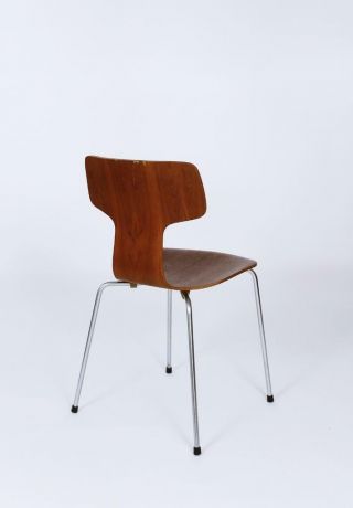 Model 3103 Teak Chairs by Arne Jacobsen for Fritz Hansen,  1960s 9