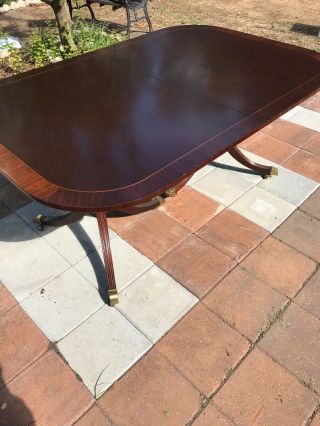 Duncan Phyfe Style Dining Room Table 45 " X 68 "