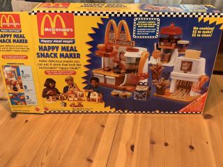 Vintage McDonalds Happy Meal Magic Snack Maker,  98 Complete 10