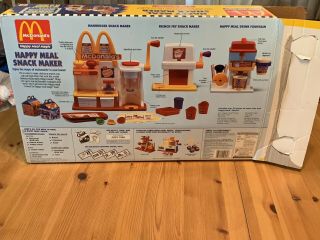 Vintage McDonalds Happy Meal Magic Snack Maker,  98 Complete 11