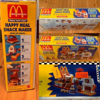 Vintage McDonalds Happy Meal Magic Snack Maker,  98 Complete 12