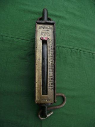 Vintage Chatillion,  Type 160 Spring Fishing,  Game,  Scale To 100 Pounds,