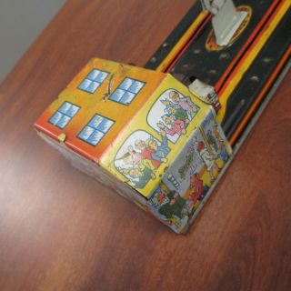 Vintage MARX TIN LITHO WIND UP BUSY BRIDGE MAIN STREET TERMINAL TOY 2