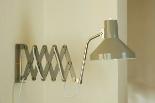 ELUX Scissor Wall Lamp Austria Mid Century Industrial Work Eames Bauhaus 60s 50s 2