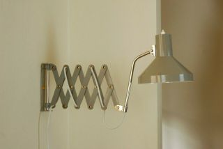 ELUX Scissor Wall Lamp Austria Mid Century Industrial Work Eames Bauhaus 60s 50s 5